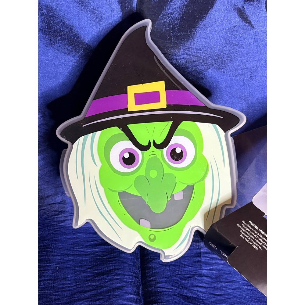 Cook With Color Halloween Witch Snack Box Divided Snack/Candy Container HWSNKC1